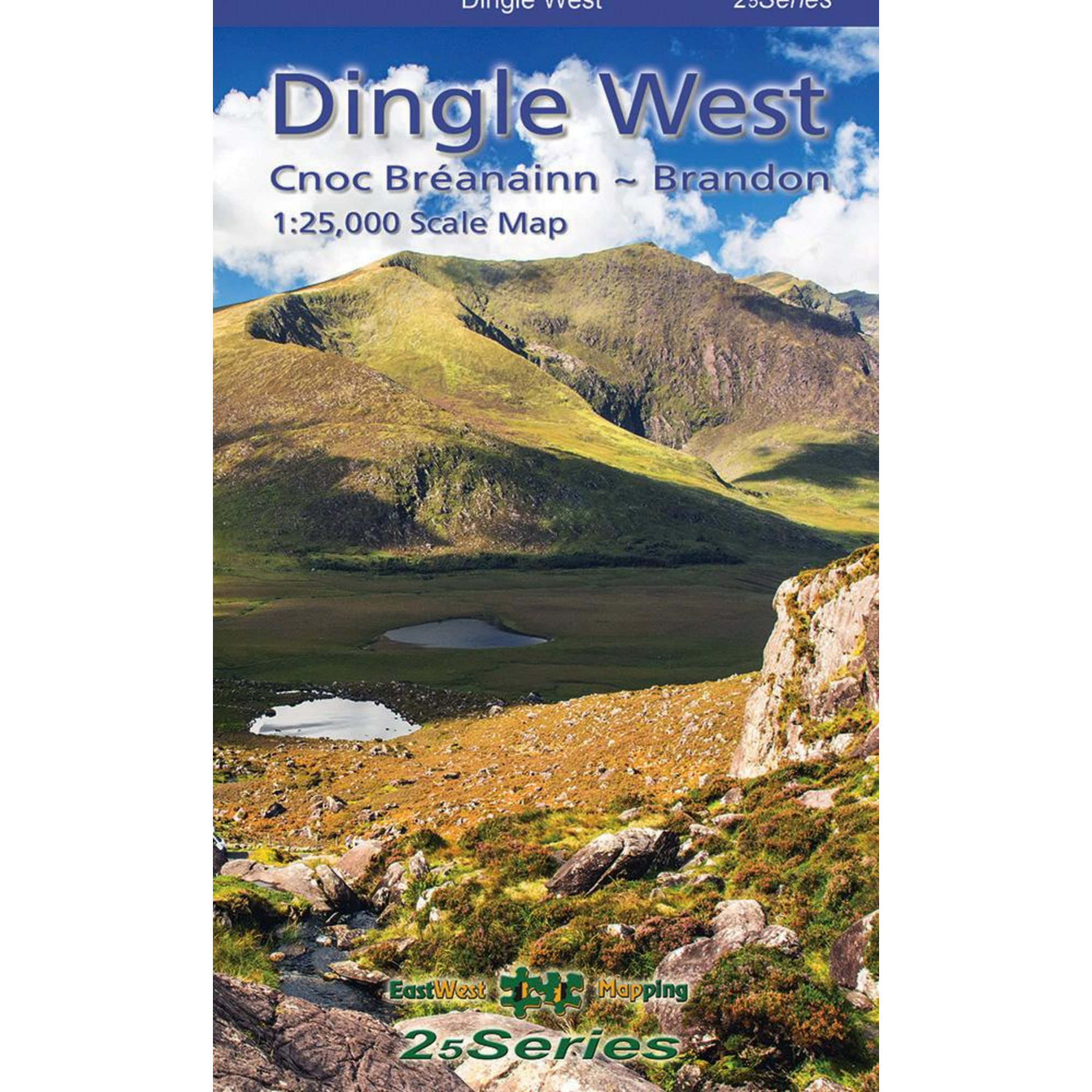 EastWest Mapping Dingle West ~ Brandon Laminated Waterproof Map (1:25,000)