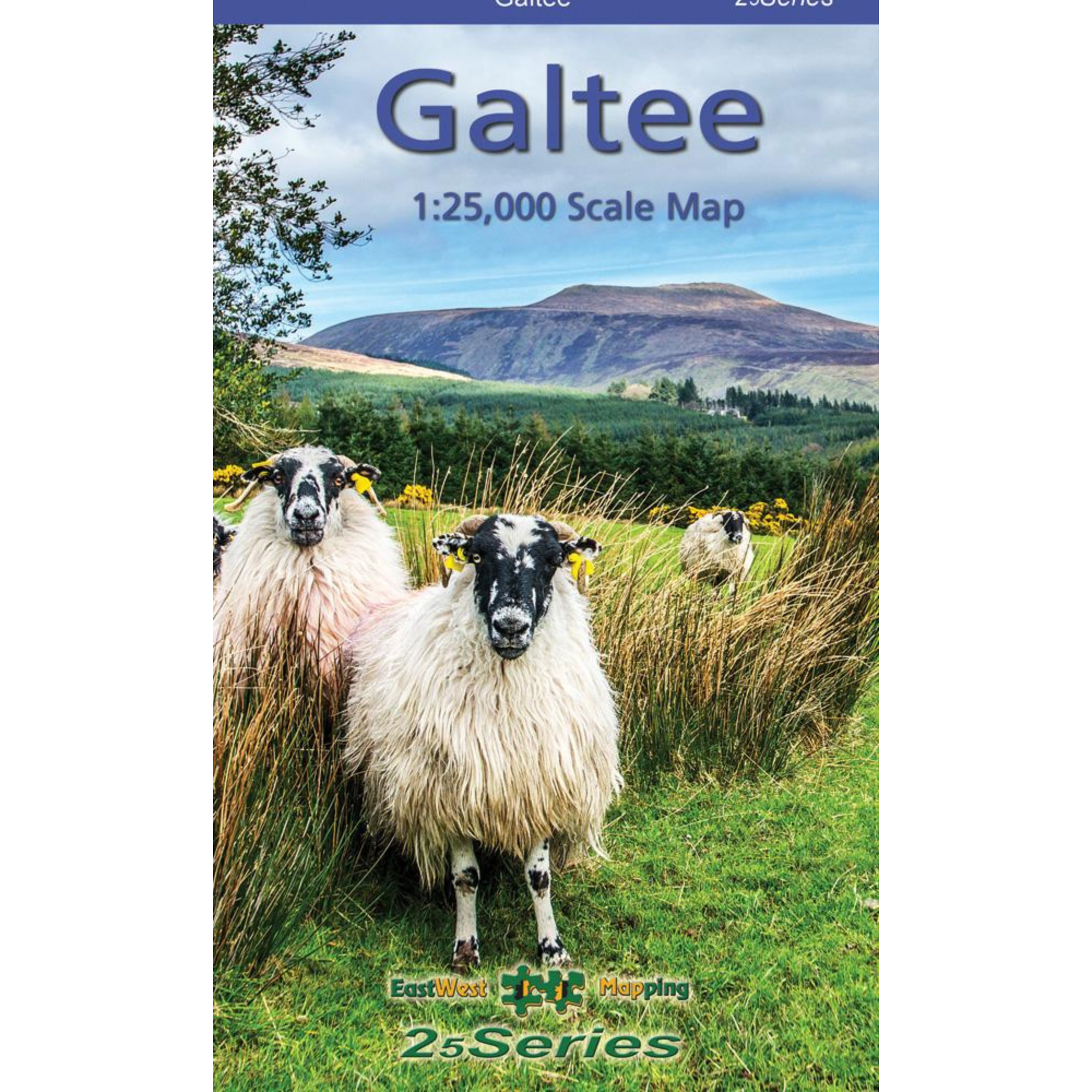 EastWest Mapping Galtee Mountains Waterproof Map (Laminated)(1:25,000)