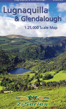 Load image into Gallery viewer, EastWest Mapping Lugnaquillla &amp; Glendalough Map (Paper)(1:25,000)
