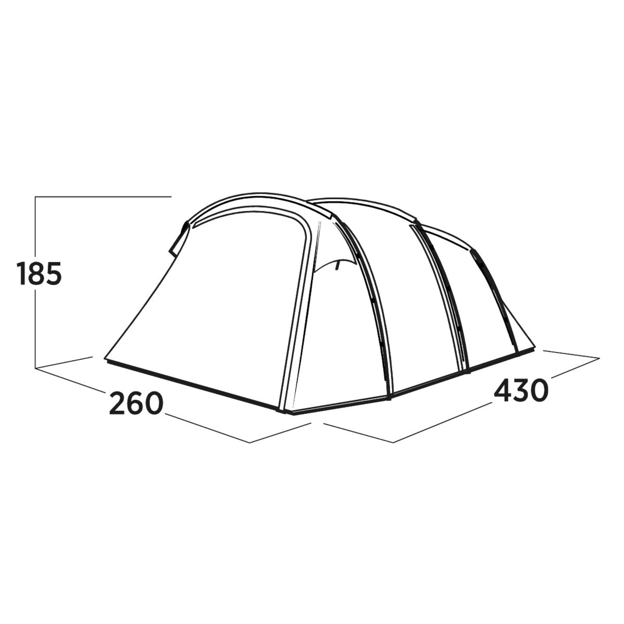 Easy Camp Hamra 4 Tent (4 Person)