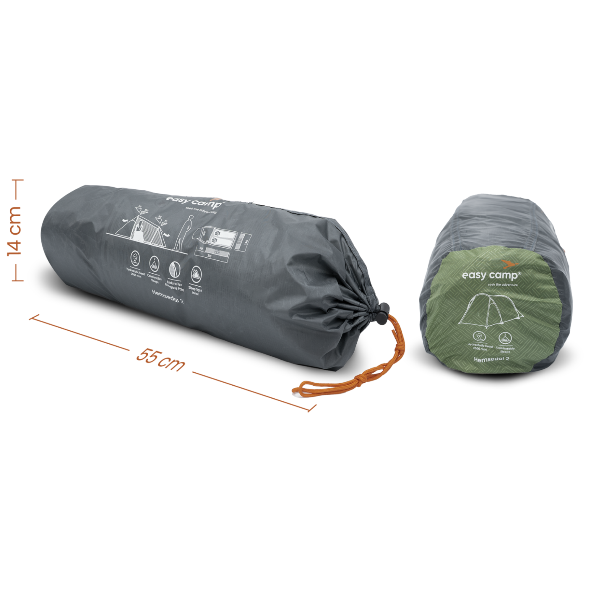 Easy Camp Hemsedal 2 Tent (2 Person)