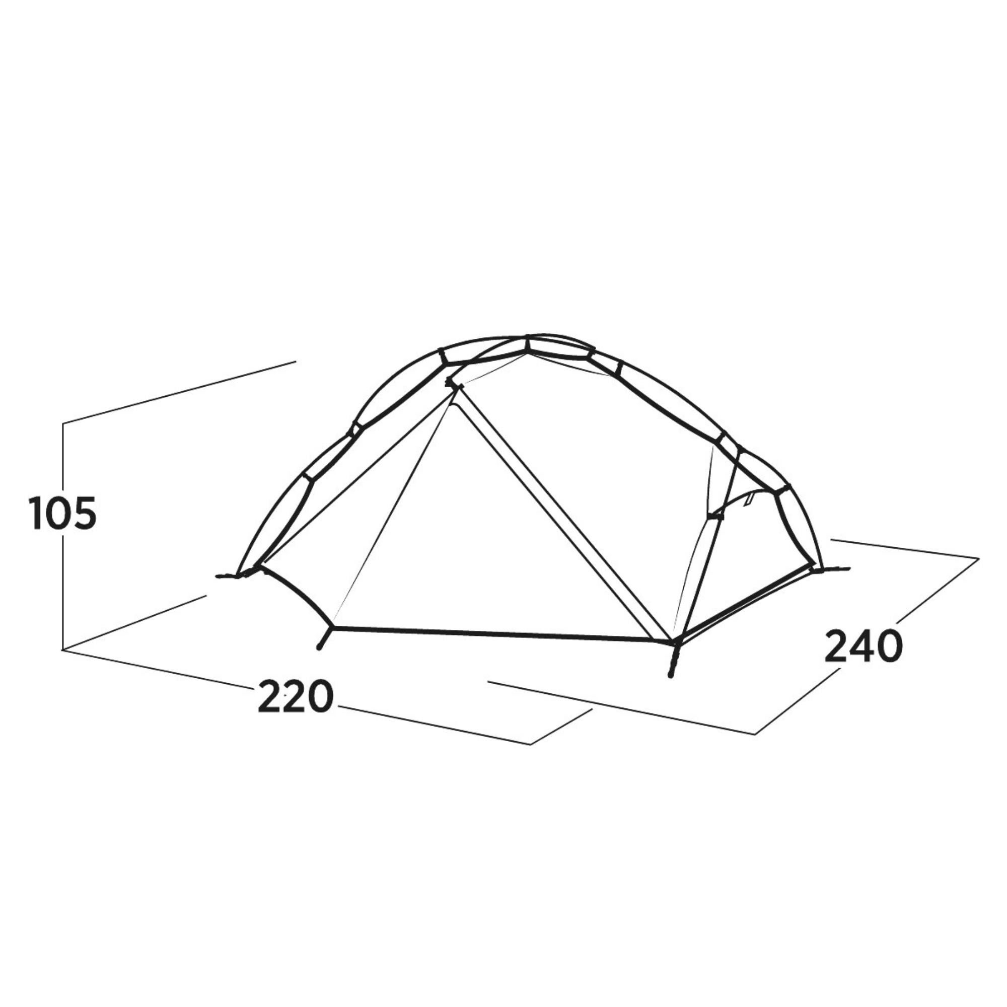 Easy Camp Rago 2 Tent (2 Person)