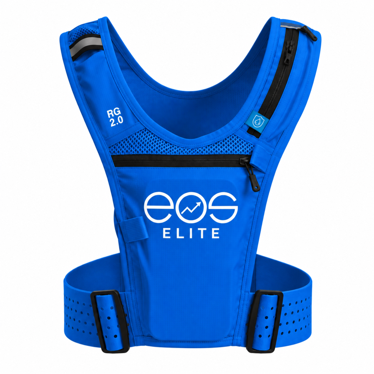 Eos Elite Unisex Rainguard 2.0 Waterproof Running Vest (Blue)