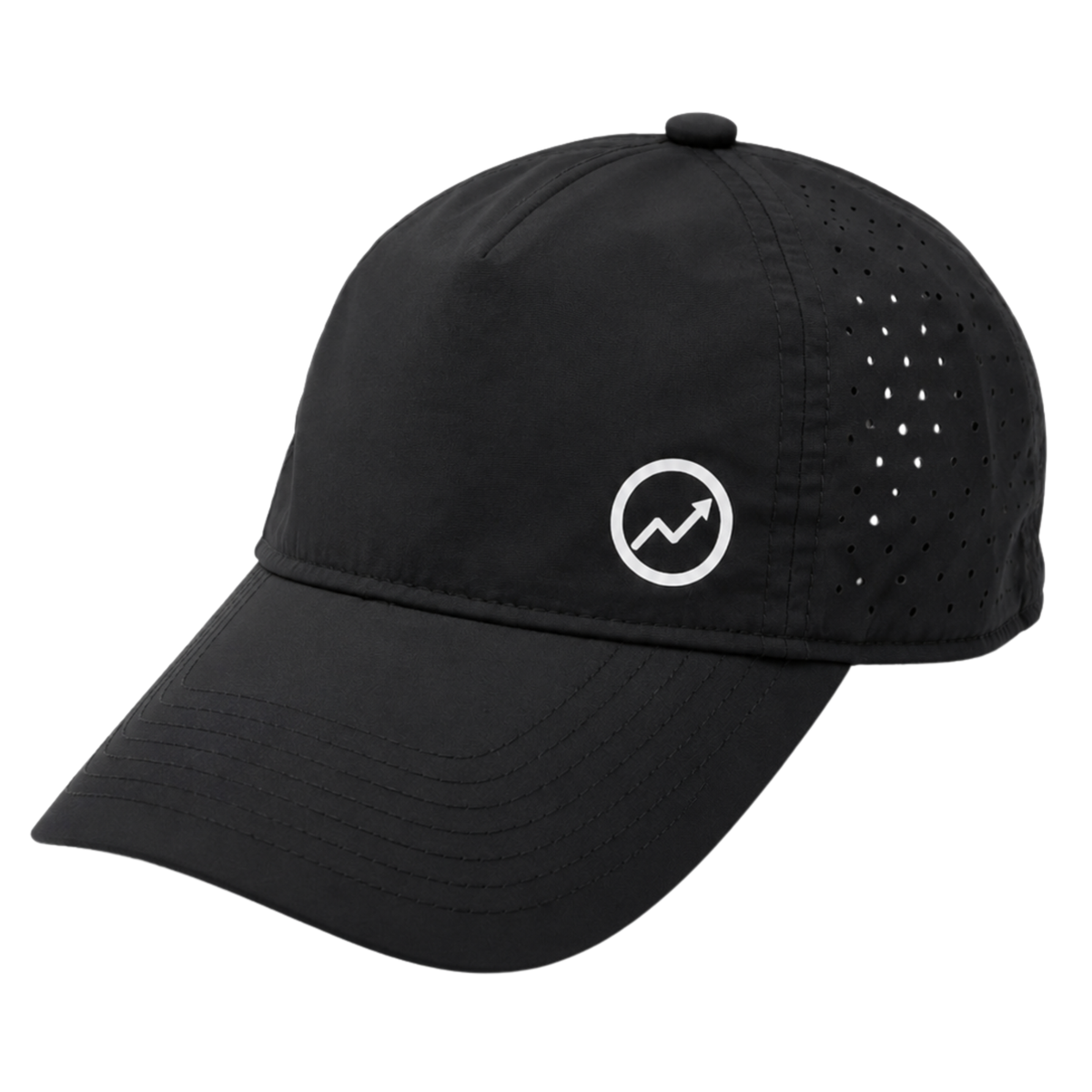 Eos Elite Unisex HighER Running Cap (Black)