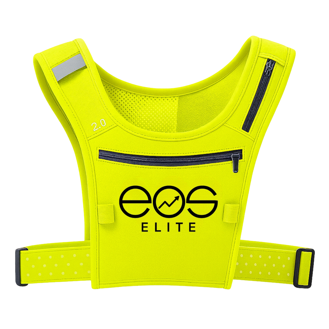 Eos Elite Unisex IllumiLight Hi-Vis Running Vest (Yellow)