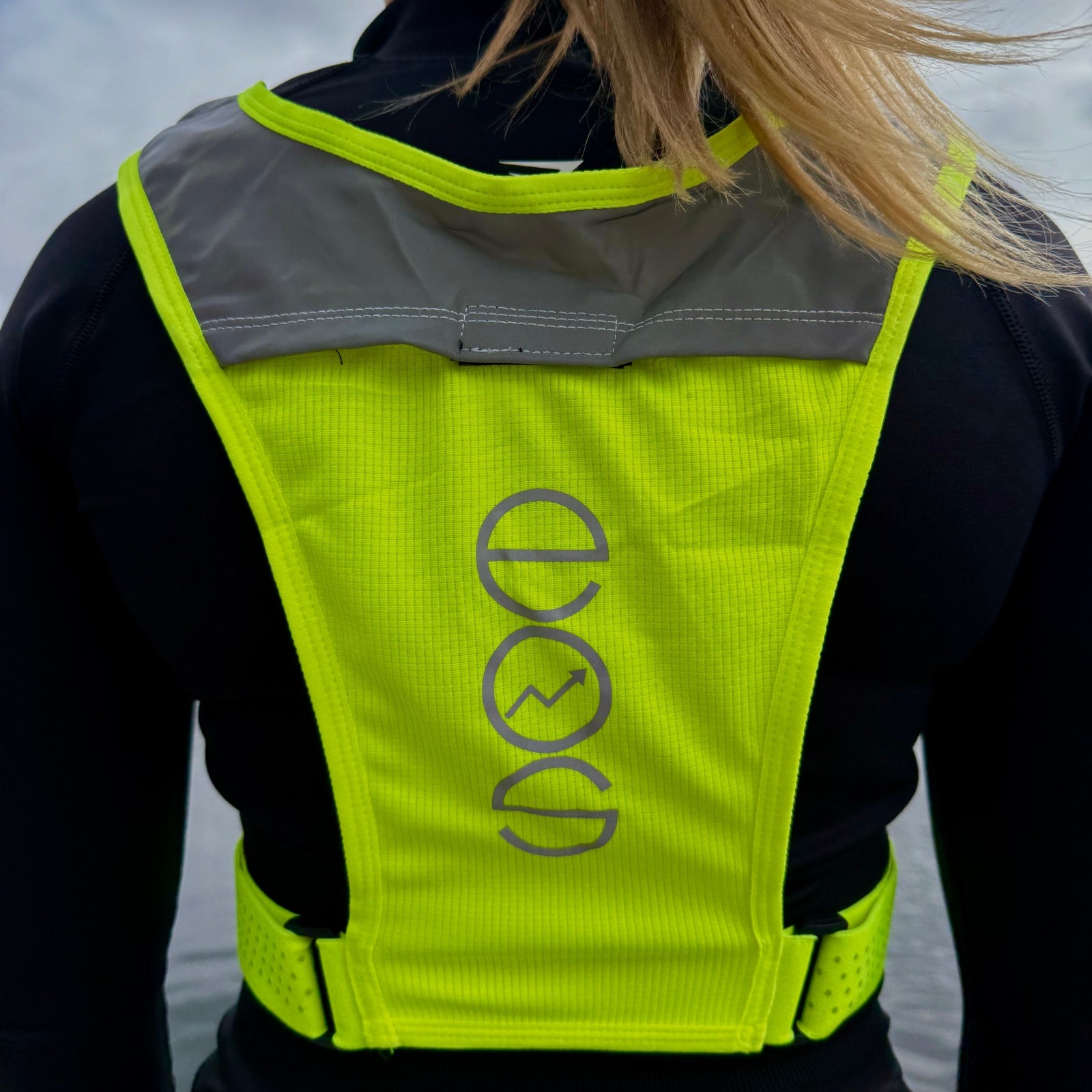 Eos Elite Unisex IllumiLight Hi-Vis Running Vest (Yellow)