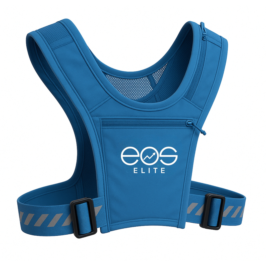 Eos Elite Unisex RainGuard Waterproof Running Vest (Blue)