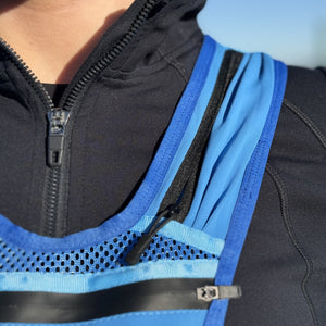 Eos Elite Unisex RainGuard Waterproof Running Vest (Blue)