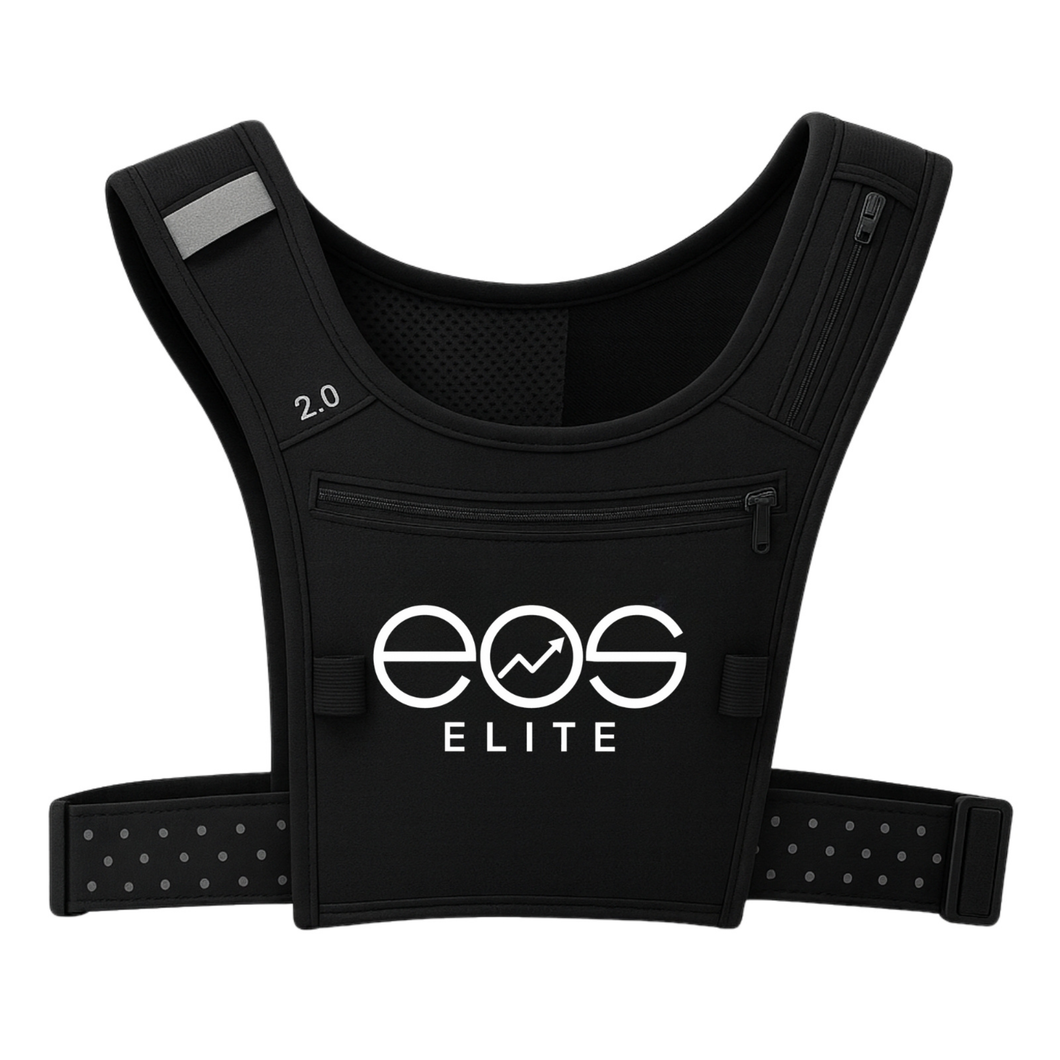 Eos Elite Unisex Ultralight 2.0 Running Vest (Black)