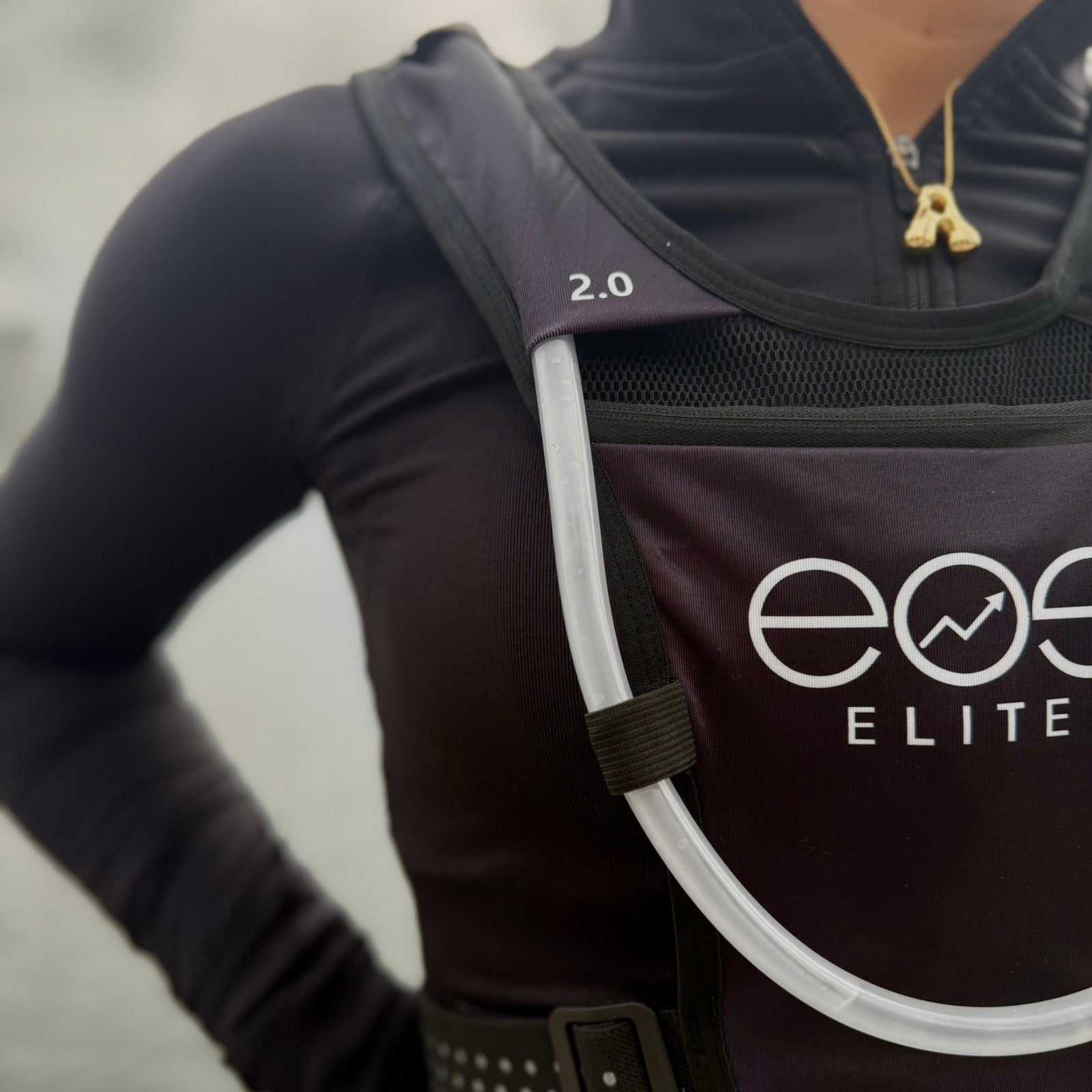 Eos Elite Unisex Ultralight 2.0 Running Vest (Black)
