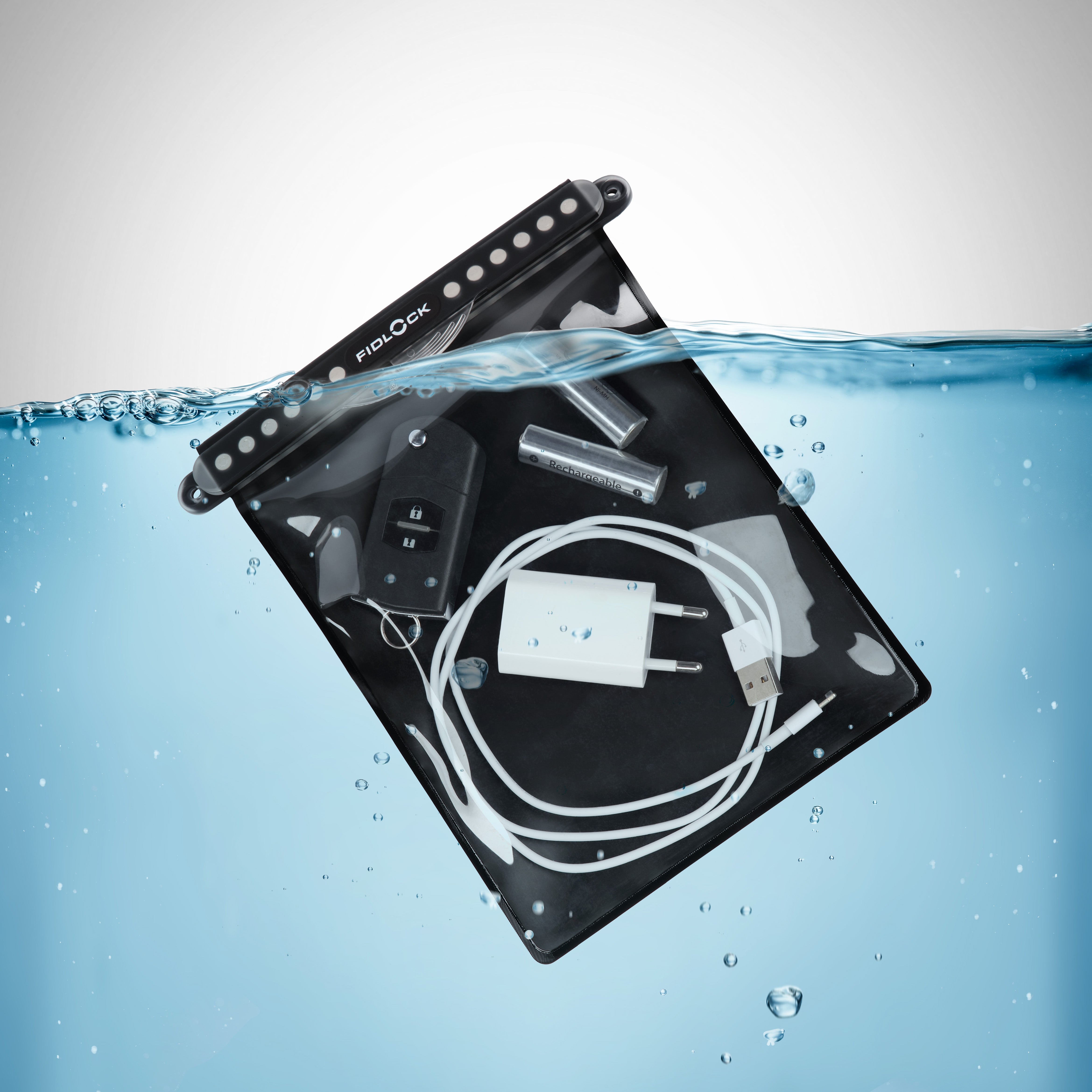 Fidlock Hermetic Maxi Dry Bag (Transparent Black)