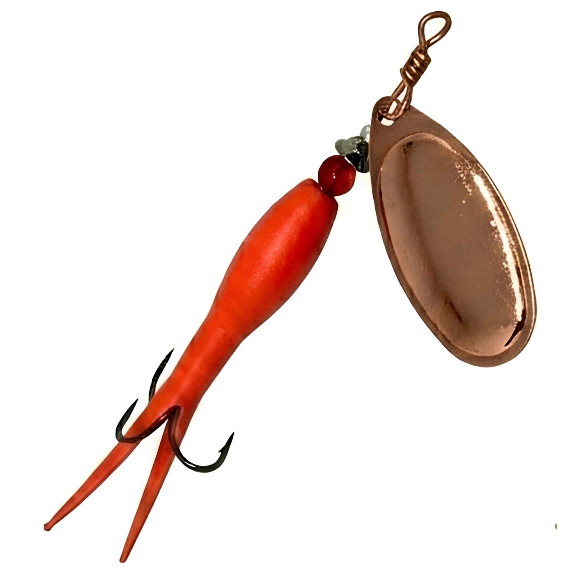 Flying C Spinning Lure (15g Red/Copper)
