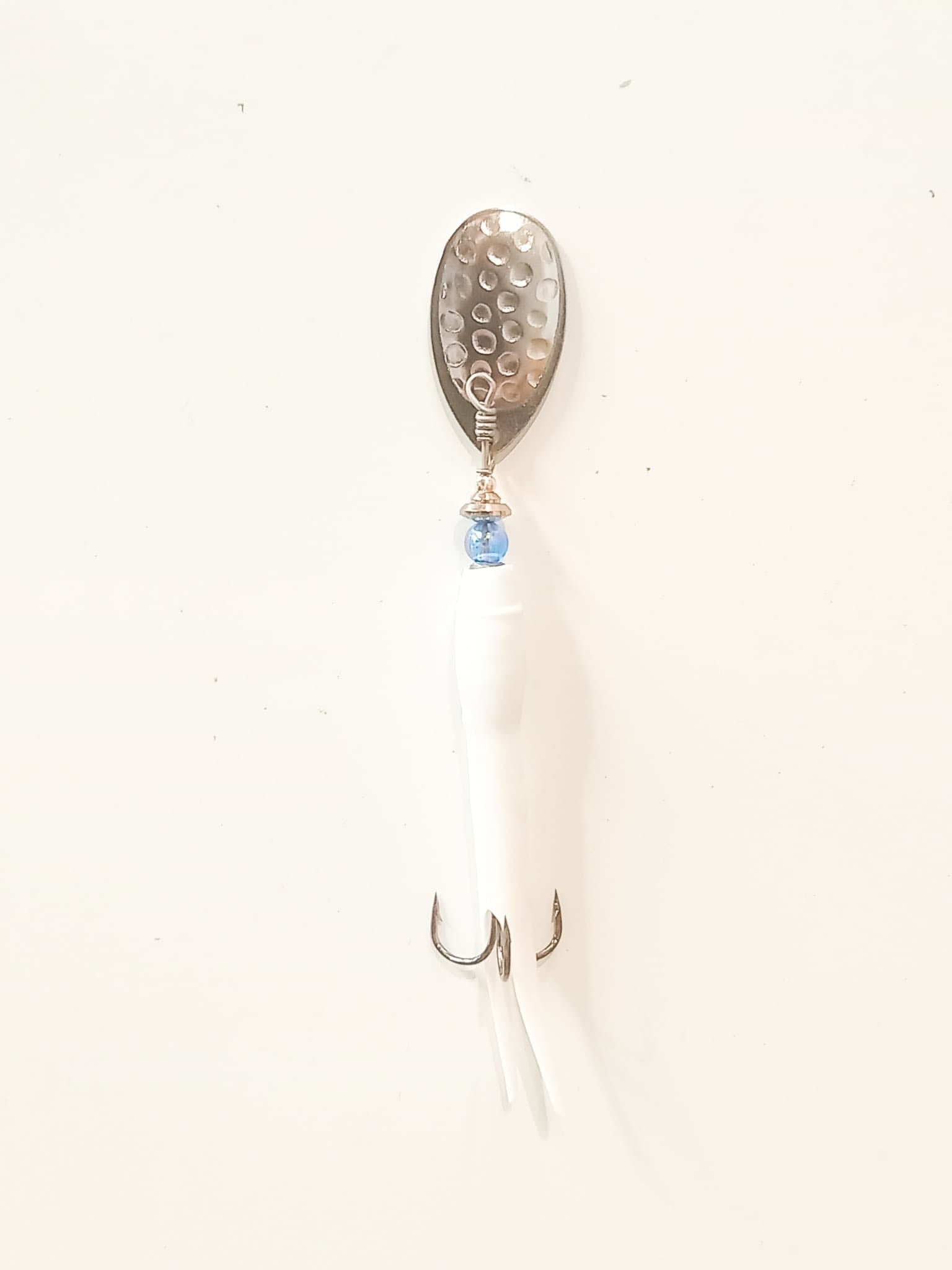 Flying C Spinning Lure (15g White/Silver)