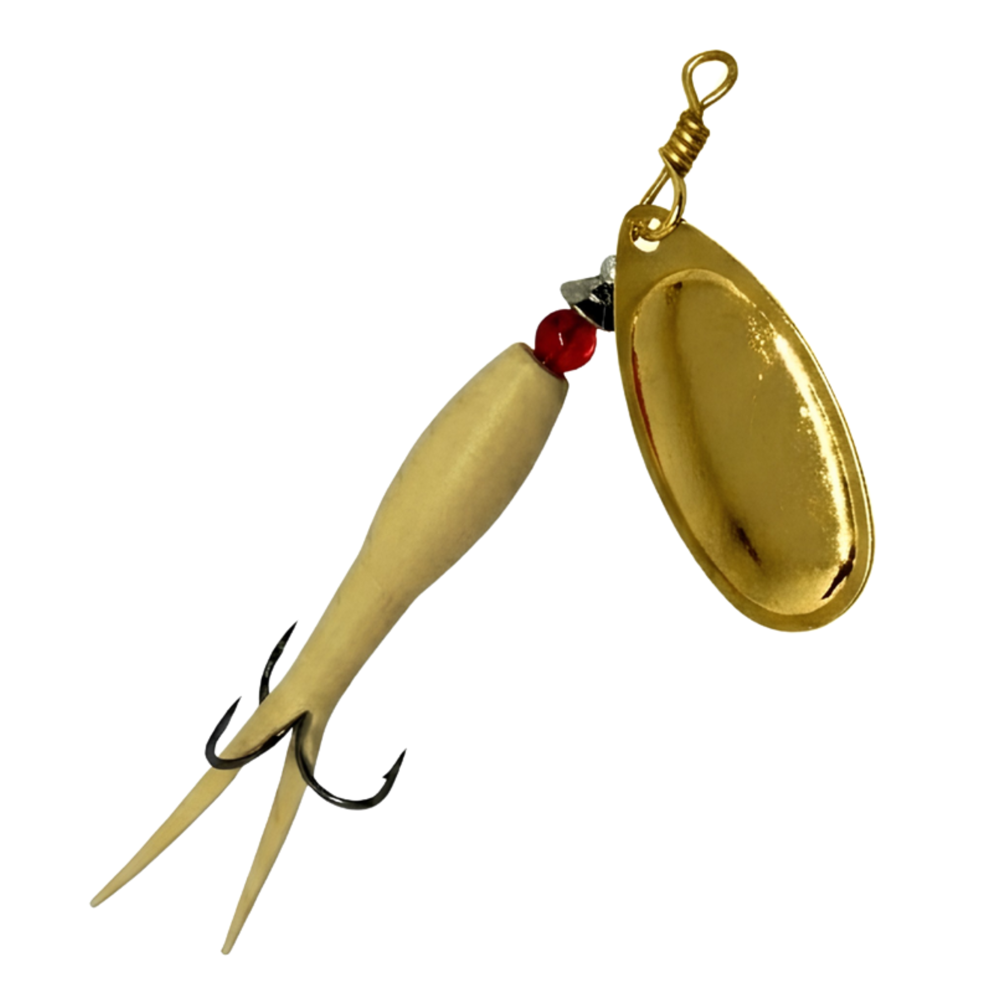 Flying C Spinning Lure (15g Yellow/Gold)