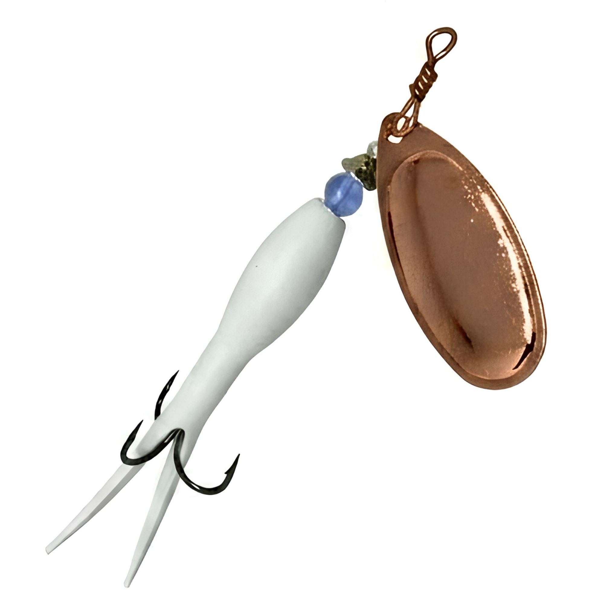 Flying C Spinning Lure (20g White/Copper)