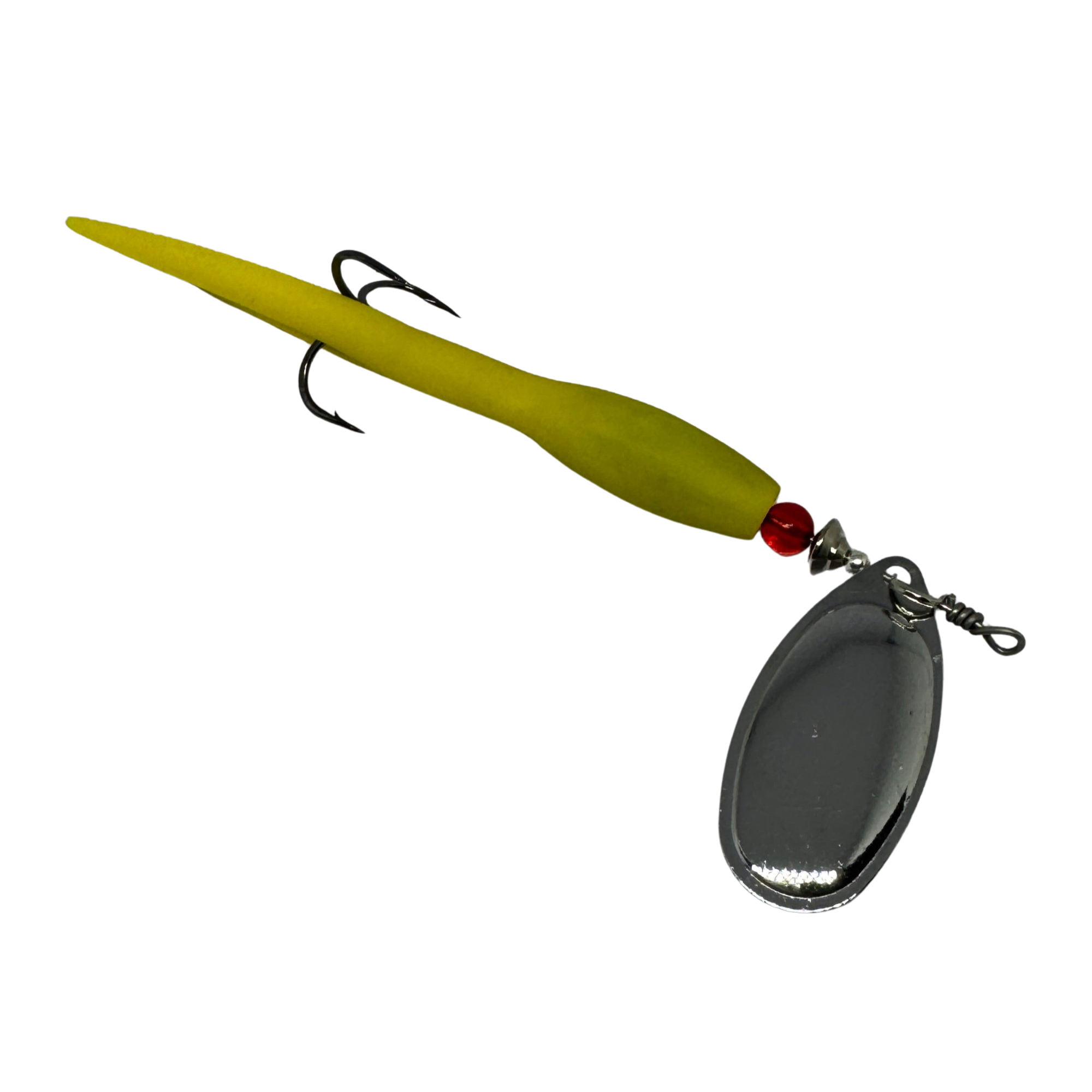 Flying C Spinning Lure (24g Yellow/Silver)