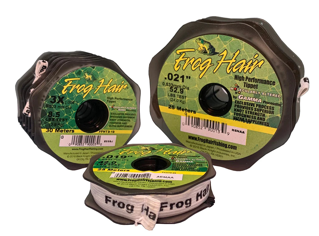 Frog Hair 7X Tippet Spool (2.8lb/30m/0.102mm)