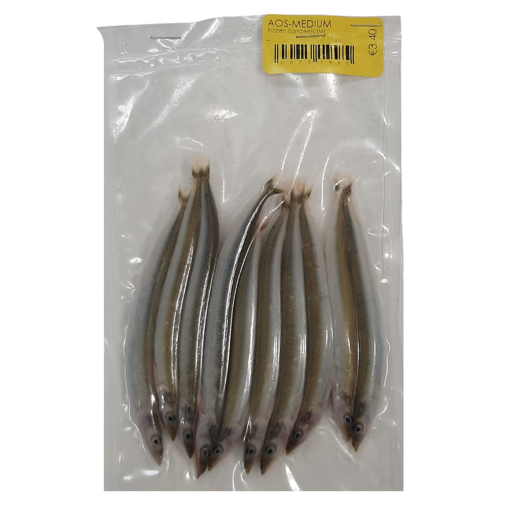 Frozen Bait - Sandeels (Medium)(COLLECTION ONLY)