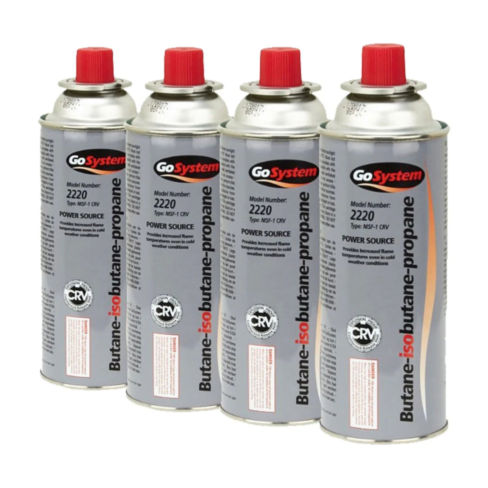 Go System Bayonet Gas Canister (227g)(4 Per Pack)