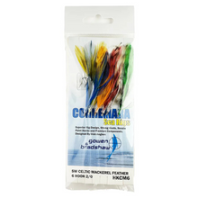 Load image into Gallery viewer, Gowen &amp; Bradshaw Saltwater Celtic Mackerel Feather 6 Hook Rig (Size 2/0)
