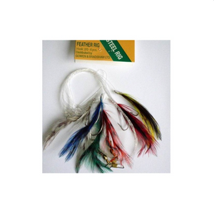Gowen & Bradshaw Saltwater Celtic Mackerel Feather Rig (Size 2/0)(6 Pack)