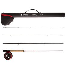 Load image into Gallery viewer, Greys 13ft Tail Fly Fishing 4 Section Rod + Reel Combo (9wt)
