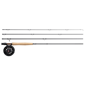 Greys 9ft/2.75m Fin 4 Section Fly Fishing Rod + Reel + Line Combo (#6)(5/6)