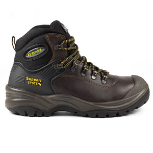 Grisport Men's Contractor Waterproof Work Safety Boots (Brown)