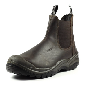 Mens slip on sales work boots waterproof