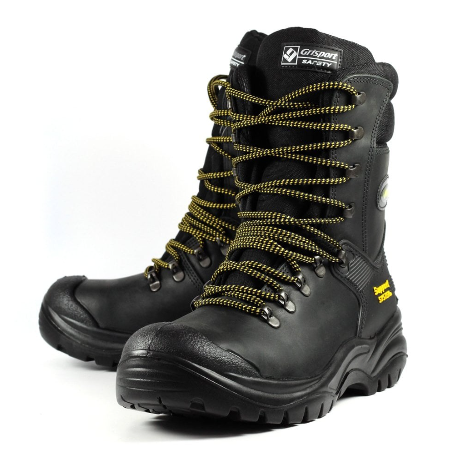 Grisport Men s Combat Safety Waterproof Work Boots Black