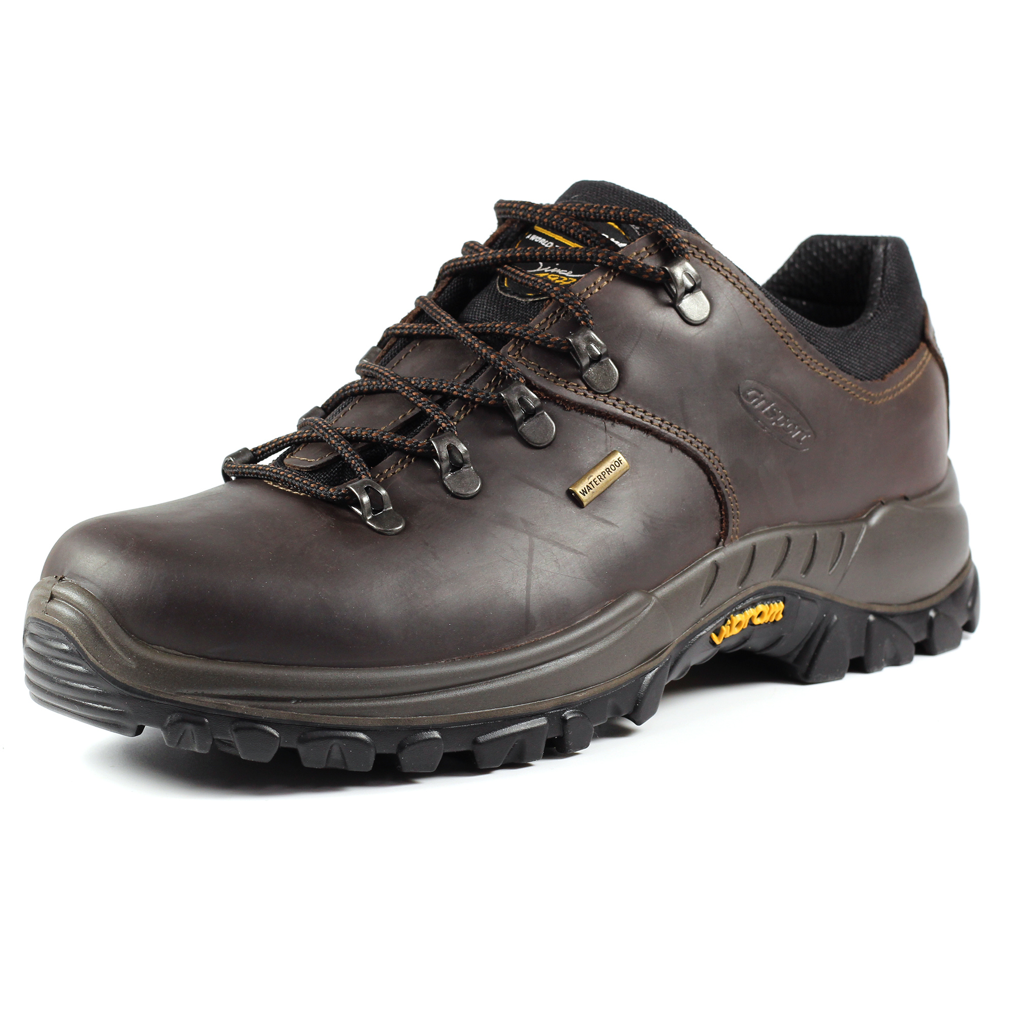 Grisport Men's Dartmoor Waterproof Walking Shoes (Brown)