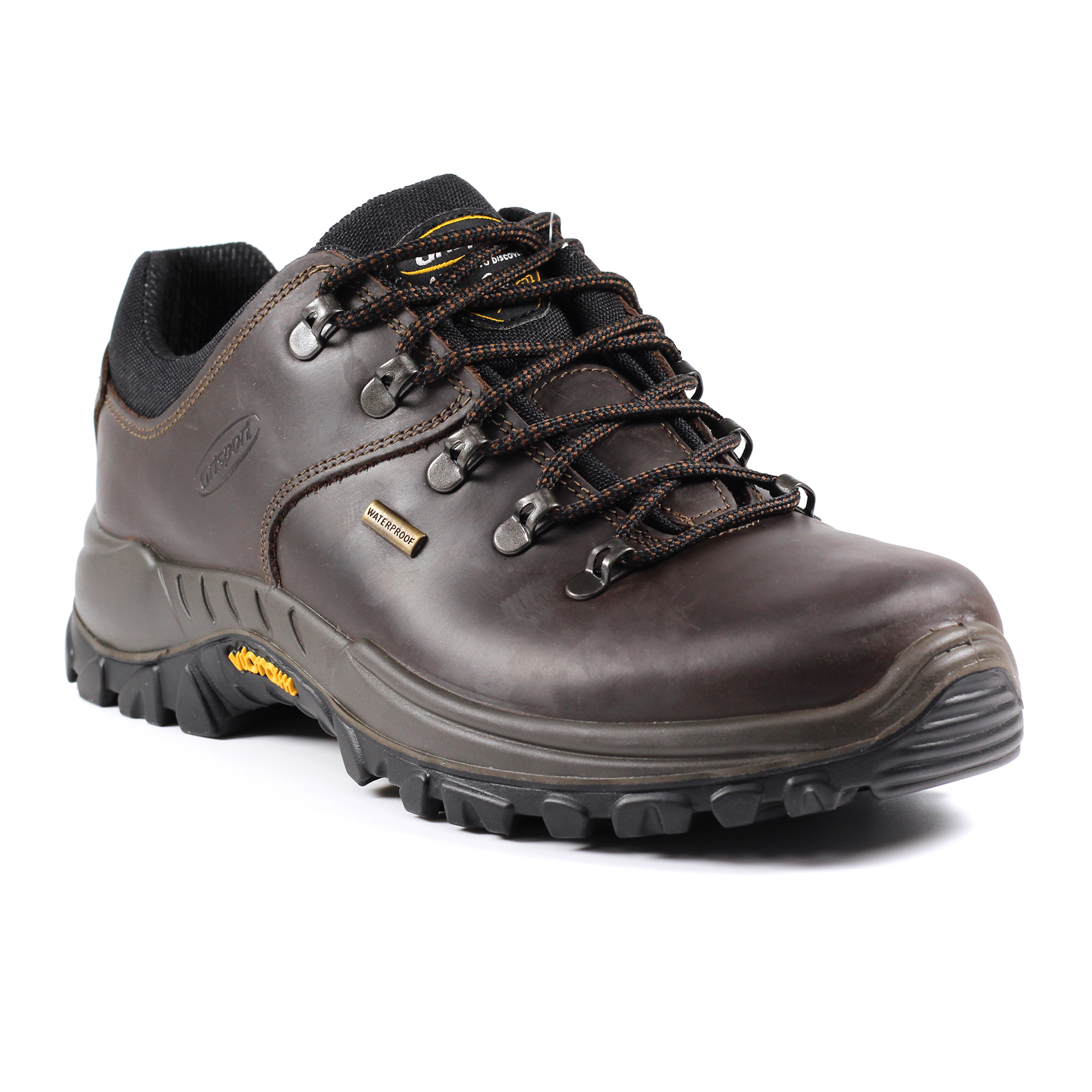 Grisport Men's Dartmoor Waterproof Walking Shoes (Brown)