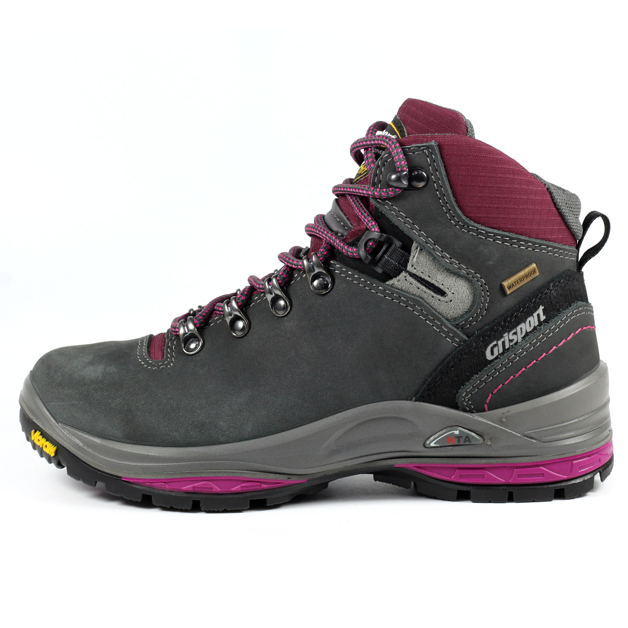 Grisport Women's Lady Glide Waterproof Hillwalking Boots (Grey)