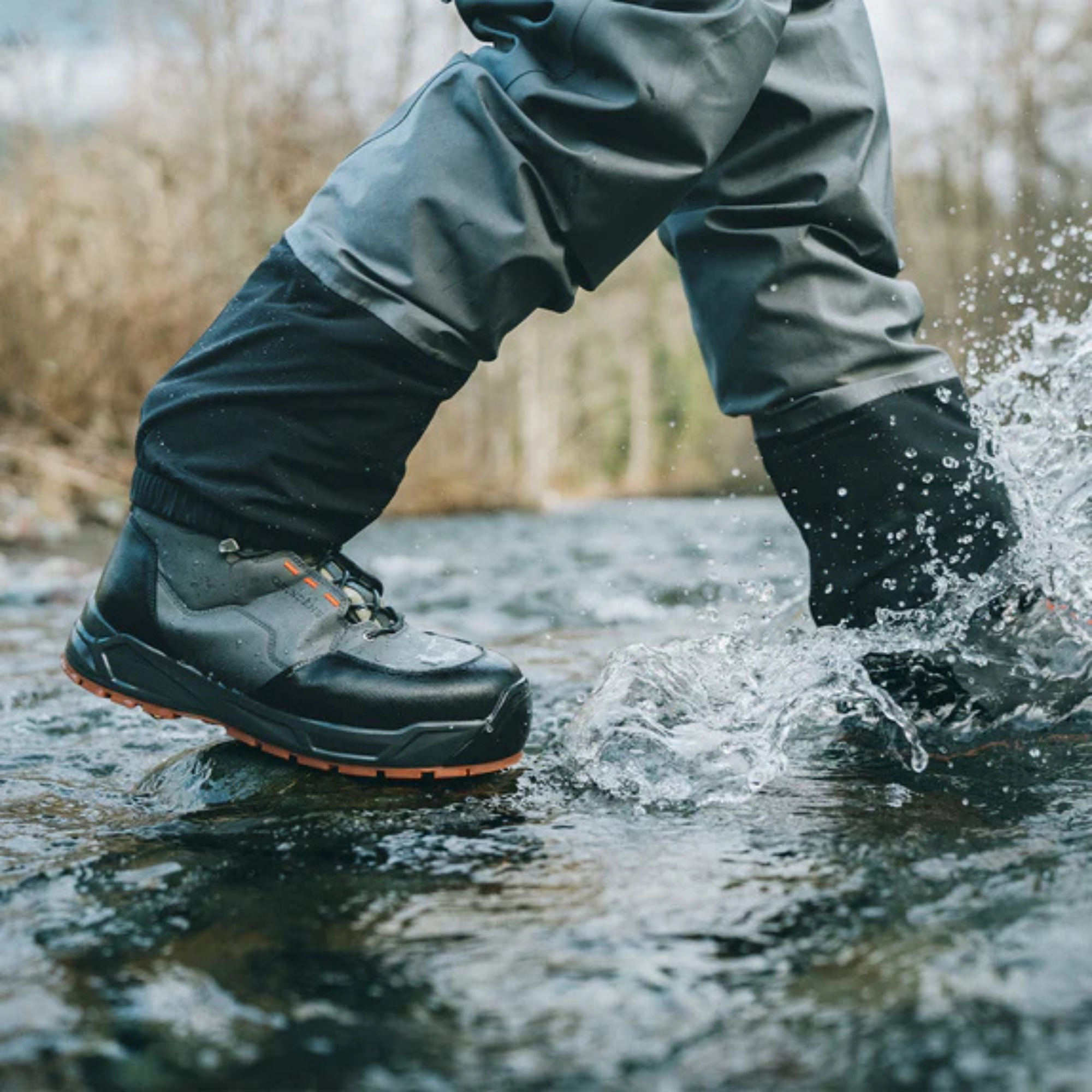 Grundens Unisex Bedrock Wading Boots (Anchor)