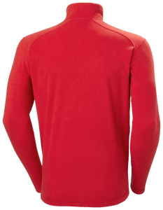 Helly Hansen Men's Daybreaker Polartec 100 Half Zip Fleece Top (Red)