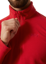 Load image into Gallery viewer, Helly Hansen Men&#39;s Daybreaker Polartec 100 Half Zip Fleece Top (Red)
