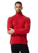 Load image into Gallery viewer, Helly Hansen Men&#39;s Daybreaker Polartec 100 Half Zip Fleece Top (Red)
