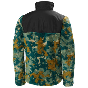 Helly Hansen Junior Champ Midlayer Half Zip Fleece Top (Dark Creek Splash/Camo Aop)(Ages 8-16)