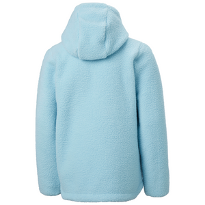 Helly Hansen Junior Champ Pile Hooded Full Zip Fleece 2.0 (Light Cyan)(Ages 9-14)