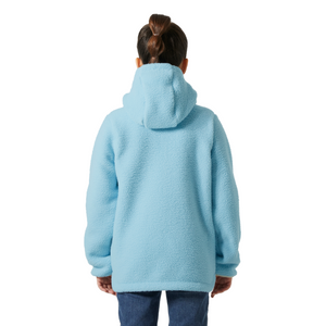 Helly Hansen Junior Champ Pile Hooded Full Zip Fleece 2.0 (Light Cyan)(Ages 9-14)