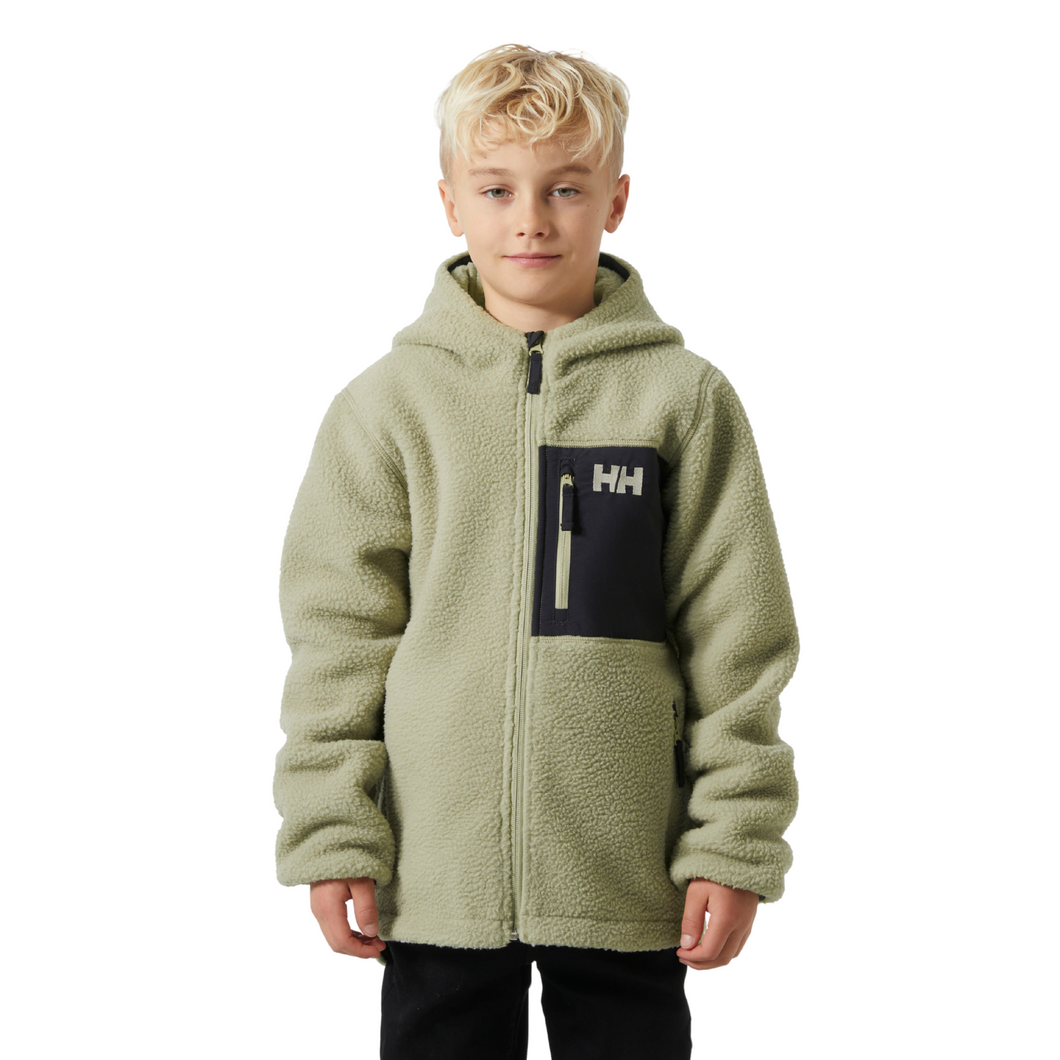 Helly Hansen Junior Champ Pile Hooded Full Zip Fleece 2.0 (Light Lav)(Ages 9-14)