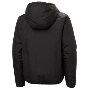 Helly Hansen Junior Champ Reversible Hooded Full Zip Fleece (Black AOP)(Ages 9-14)