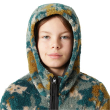 Load image into Gallery viewer, Helly Hansen Junior Champ Reversible Hooded Full Zip Fleece (Black Splash/Camo Aop)(Ages 8-16)
