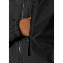 Load image into Gallery viewer, Helly Hansen Junior Crew Hooded HT Waterproof Jacket (Black)(Ages 8-16)
