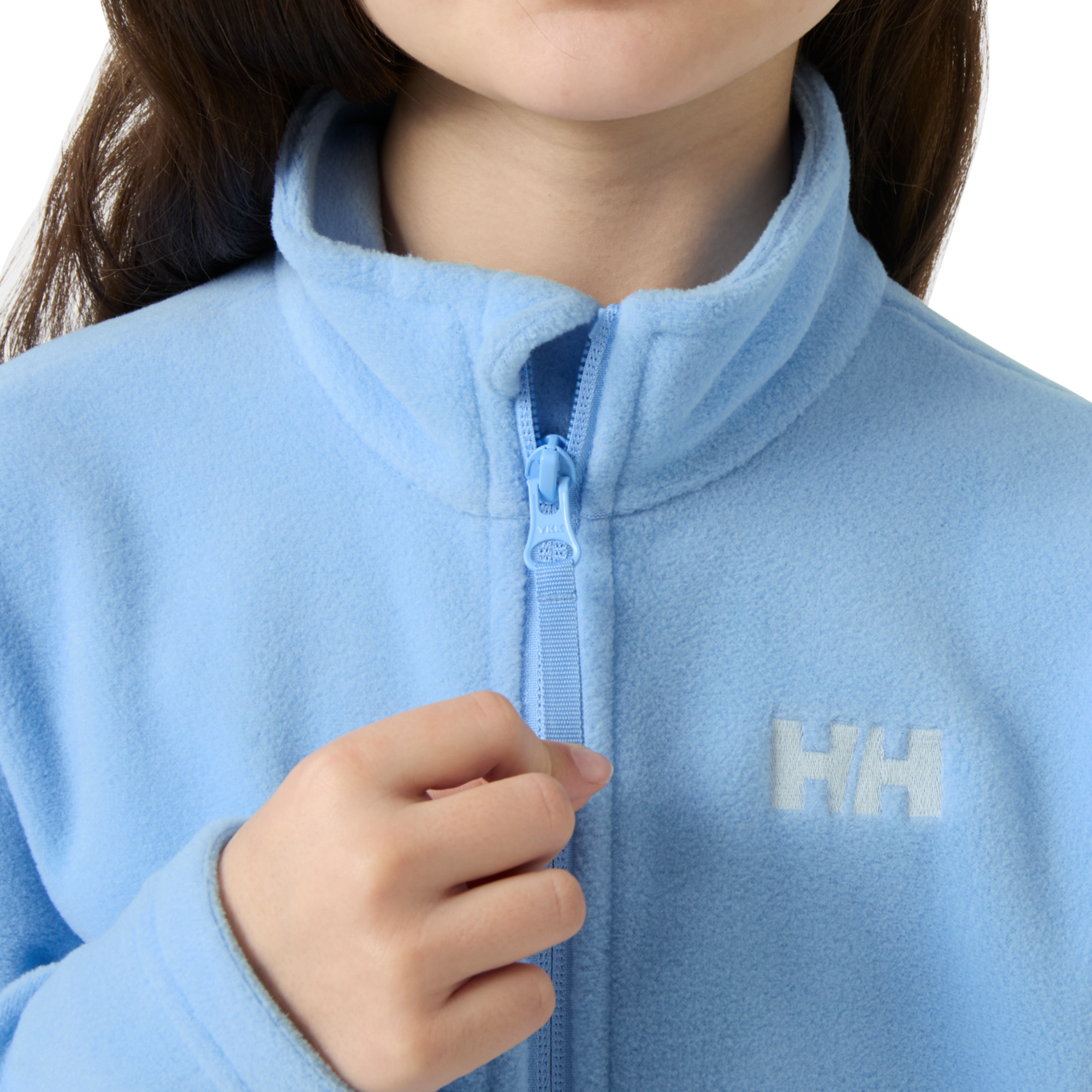 Helly Hansen Junior Daybreaker Polartec Full Zip Fleece Jacket Bright Blue 627 41864