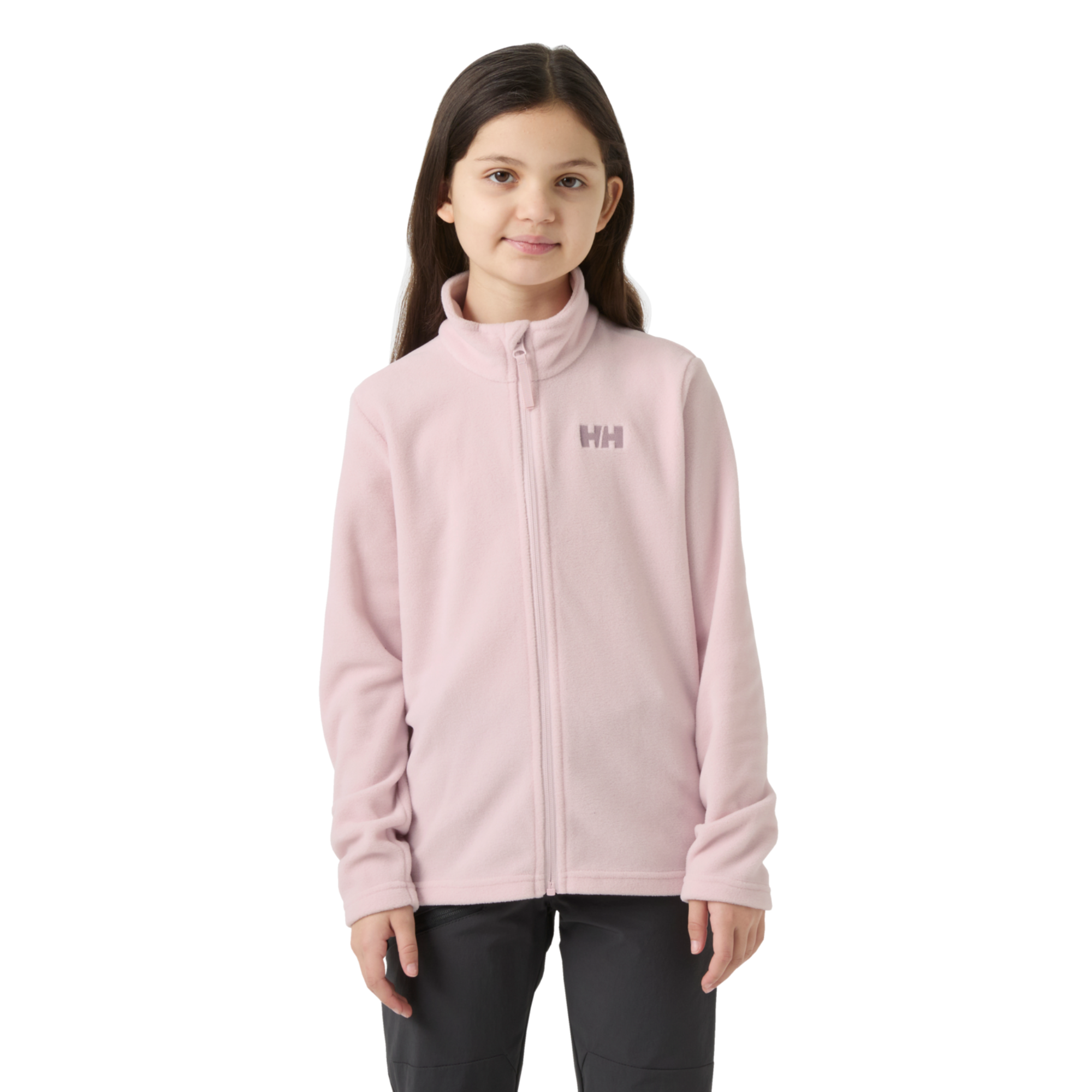 Helly Hansen Junior Daybreaker Polartec Full Zip Fleece Jacket Pinkshake 079 41864