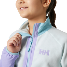Load image into Gallery viewer, Helly Hansen Junior Marka Full Zip Fleece (Icicle)(Ages 9-14)

