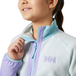 Helly Hansen Junior Marka Full Zip Fleece (Icicle)(Ages 9-14)