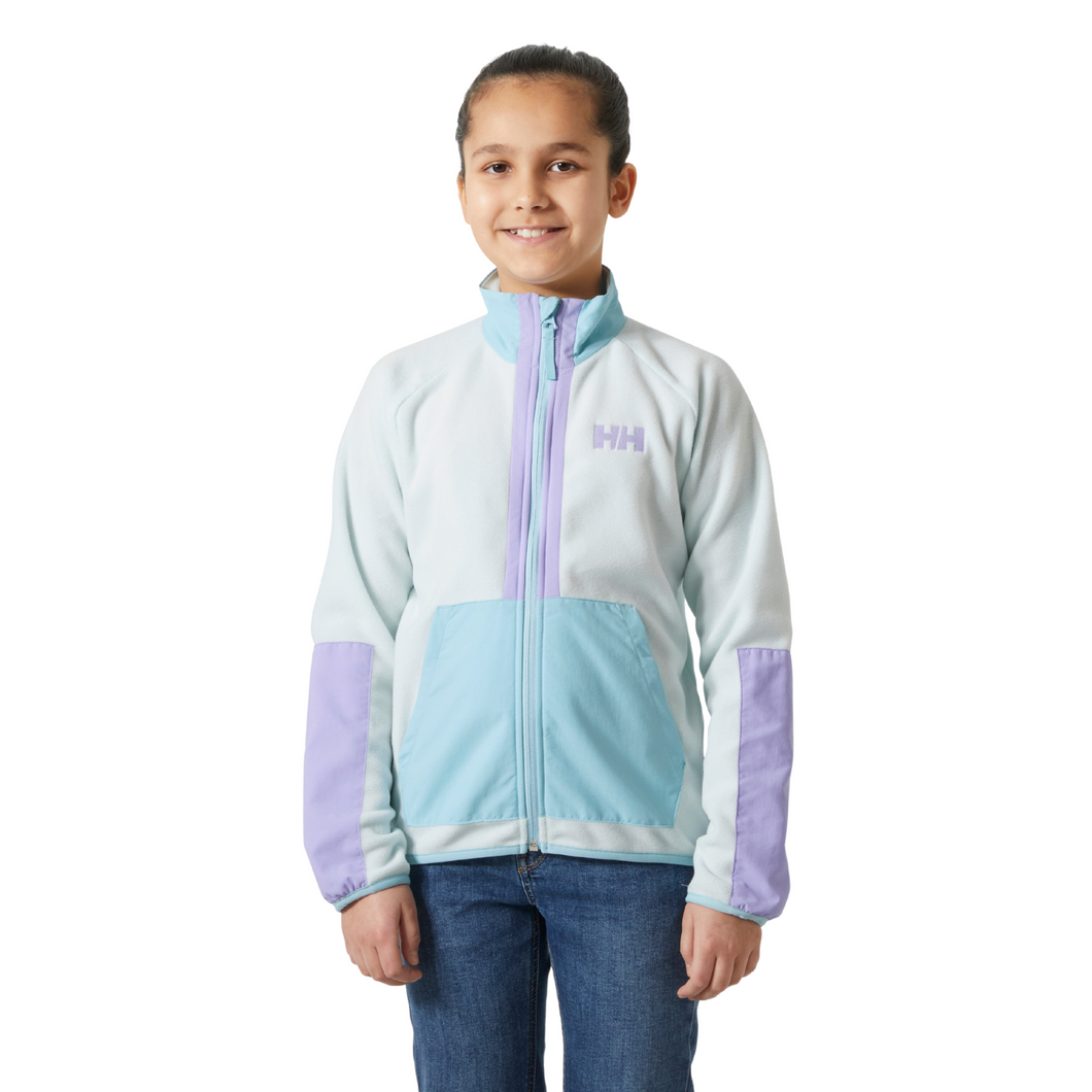 Helly Hansen Junior Marka Full Zip Fleece (Icicle)(Ages 9-14)