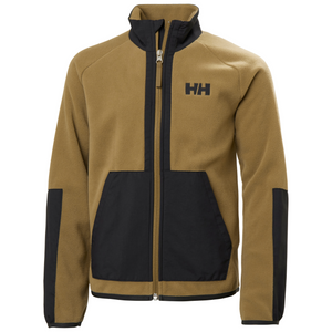 Helly Hansen Junior Marka Full Zip Fleece (Sepia)(Ages 9-14)